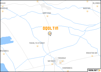 map of Oqoltin