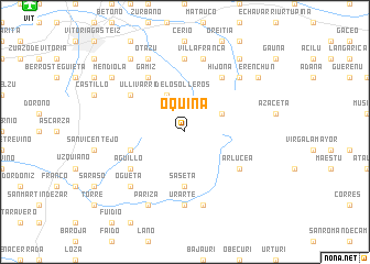 map of Oquina