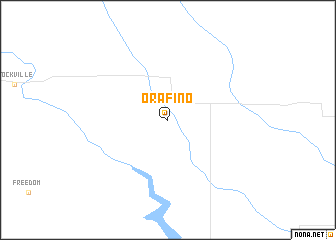 map of Orafino