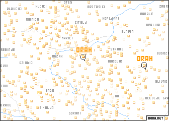 map of Orah