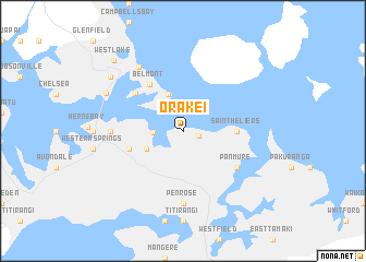 map of Orakei