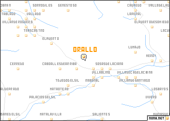 map of Orallo