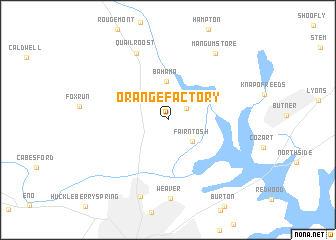 map of Orange Factory