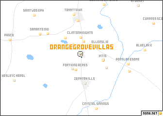 map of Orange Grove Villas