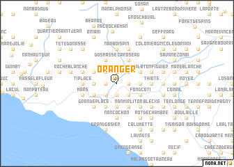 map of Oranger
