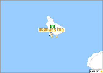 map of Oranjestad