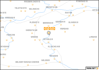 map of Orano