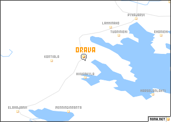 map of Orava