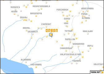 map of ‘Orbān