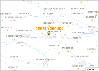 map of Orbel\