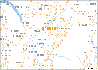 map of Orbeto