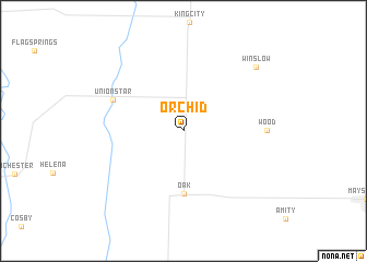 map of Orchid