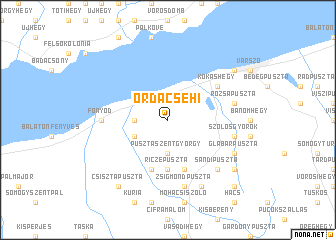 map of Ordacsehi