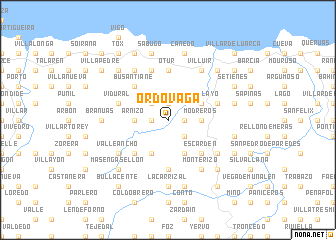 map of Ordovaga