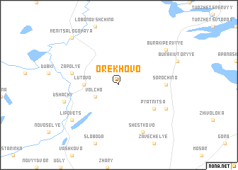 map of Orekhovo