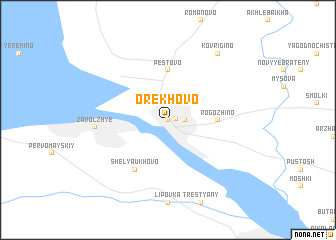 map of Orekhovo