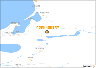 map of Orekhovtsy