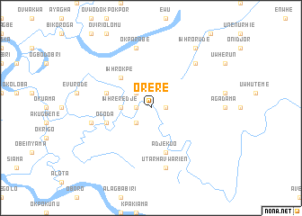 map of Orere