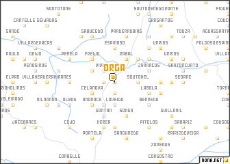 map of Orga