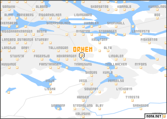 map of Orhem