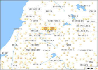 map of Ori-dong