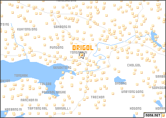 map of Ori-gol