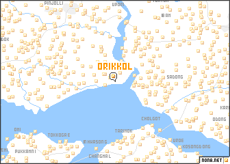 map of Orik-kol