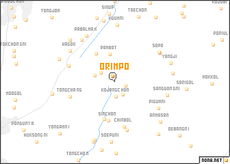 map of Orimp\