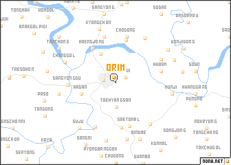 map of Ŏrim