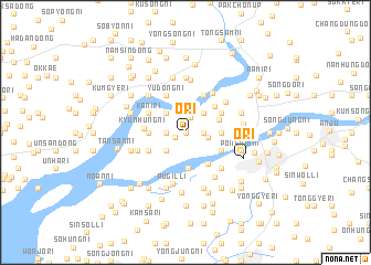map of O-ri
