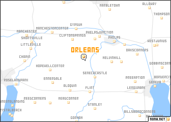 map of Orleans