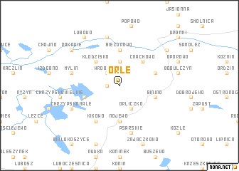 map of Orle