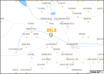 map of Orle