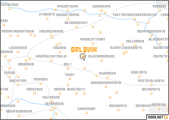 map of Orlovik