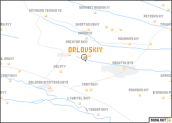 map of (( Orlovskiy ))