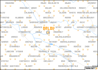 map of Orlov