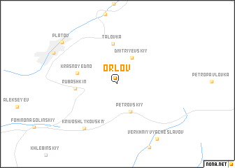 map of Orlov