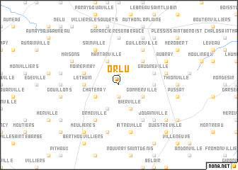 map of Orlu