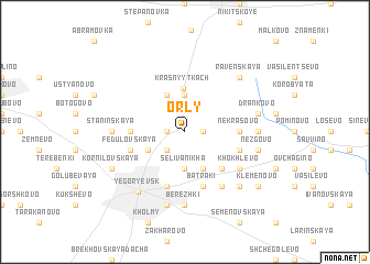 map of Orly