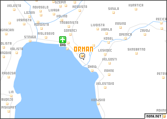 map of Orman