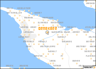 map of Ornakärr