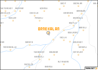 map of Örnekalan