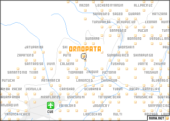 map of Ornopata
