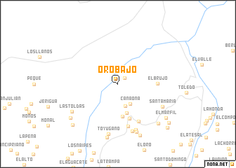 map of Orobajo