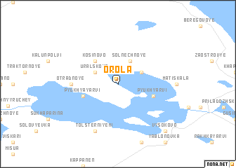 map of Orola