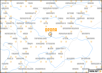 map of Orona