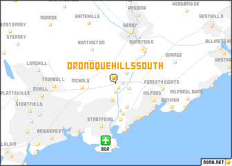 map of Oronoque Hills South