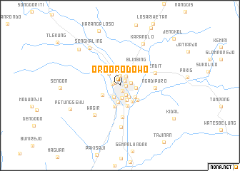 map of Oroorodowo