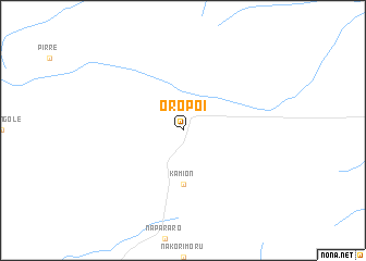 map of Oropoi