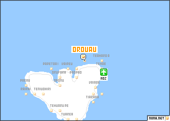 map of Orouau